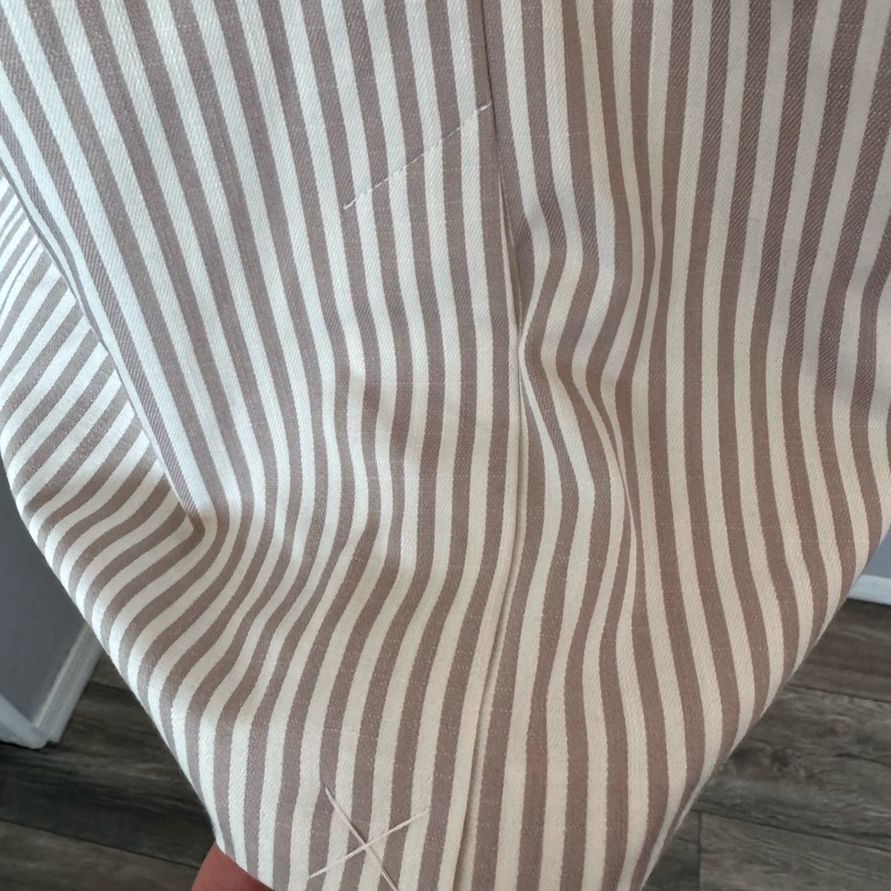 Evri Striped Women's Blazer Open Dressy Blazer Jacket SZ 1X Office Casual Career - Picture 7 of 16